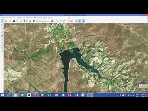 Satellite Image on Humminbird for local Dams