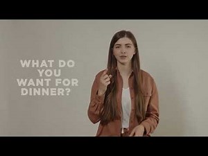 What do you want for dinner? | ASL Basics | American Sign Language for Beginners