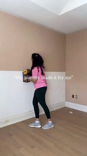 How I Painted a Whimsical Pink Floral Room for My Daughter