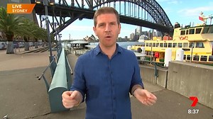 Sunrise weatherman Sam Mac stuns with ACDC cover on live TV