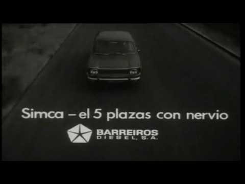 Publicidad Simca 1000 "El 5 plazas con nervio" - 1968