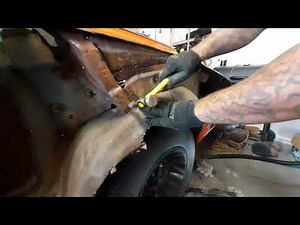 68-72 GTO Removing rear quarter panel