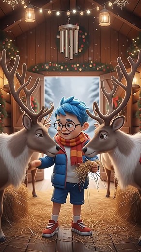 Edelit with reindeer!🤯 #shorts