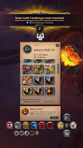 LEGENDARY CHEST but without premium #albiononline #mmorpg #hellgate