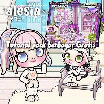Tutorial pack berbayar Gratis* | Galxe Mansion Lumi's Room || #tutorial #hairstyle #free #cute #fyp
