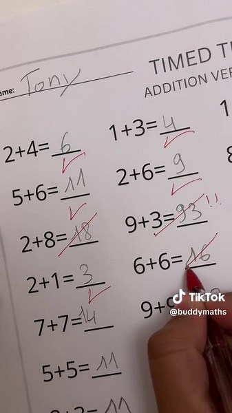 Tony needs to study more 🥹 #usastudent #testcorrections #mathematics