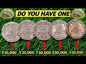 Top 10 Rare UK Elizabeth 20p Coins Worth Money | Check Your Change Today!