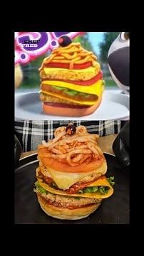 Talking Tom's TSB vs Chads Masterful Meatloaf!😋 #talkingtom #tsb #clarence #meatloaf