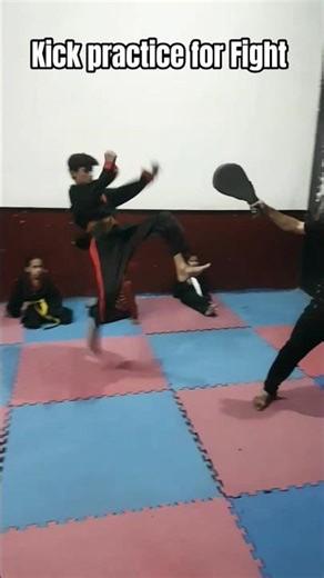 Kick practice for Fight #martialarts #selfdifence #fightback #mma #kravmaga #kungfu #taekwondo
