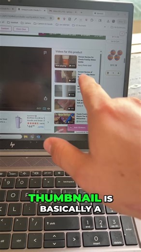 Thumbnails: the fancy image before your video. Stand out from the crowd with text overlay! #thumbnails #videoediting #tipsandtricks #videomarketing