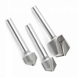 [Hot Item] Mitre Fold Acm Grooving Bits Aluminium Composite V Groove Router Bit Solid Carbie End Mill