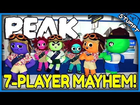 Can 7 Scouts ASCEND THE PEAK?! with ‪@Perfect_Pear‬, Molly, and ‪@FaunAndGames‬ - PEAK 7-Players