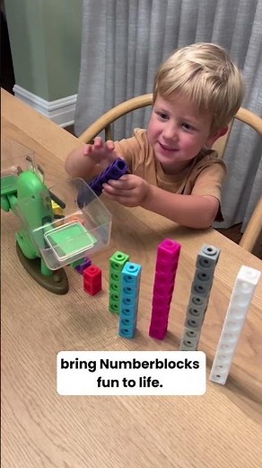 Watch kids explore, learn, and love numbers! 🧡 ✨ | hand2mind