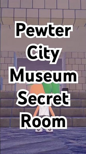 Pewter City Museum Secret Room #pokemonchannel #pokemon #gaming #pokemonfandom #nintendogames