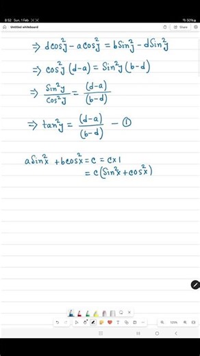 This trig system hides a clean result