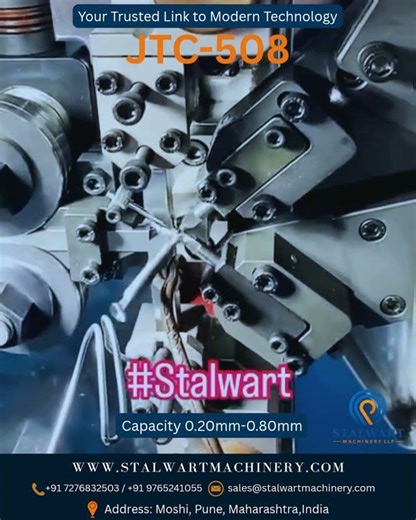 STALWART - CNC SPRING COIL MACHINE # JTC- 508