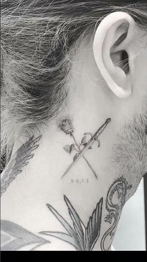 10 Small Neck Tattoos For Men