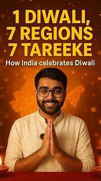 1 Diwali, 7 Regions, 7 Tareeke 😳 | How India Celebrates Differently! 🇮🇳🪔 [Diwali Across India]