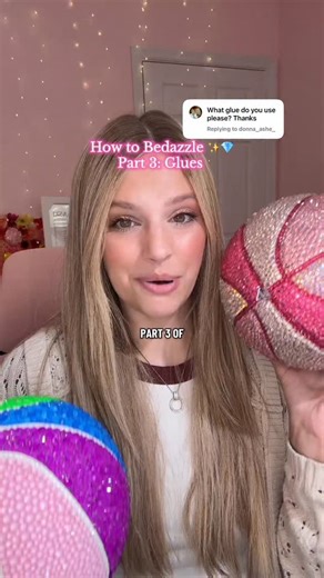 Becca | Rhinestone,Crystal & Bedazzle Artist on Instagram: "Part 3 of how to bedazzle/ rhinestone: the glues! A little bit controversial. Maybe it’s because I live with autoimmune and chronic illness but I take my health a bit seriously when it comes to the safety of my glue. Especially since I’m exposed to them for 8-12 hours at a time. Make sure you’re protecting your eyes, skin, lungs and disposing of them properly for the environment in which you live in. If you are in doubt always search “G