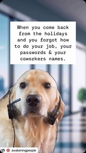 😢 It's that time again to try and remember what you actually do and that password code for the laptop 🤔😳 (🎞️ @awakeningpeople) 🥴 | Lizard Learning