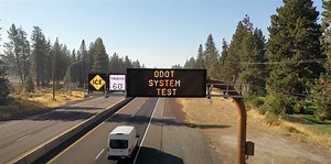 Variable speed limit signs set to debut on Hwy. 97 south of Bend, with a goal of reducing crashes