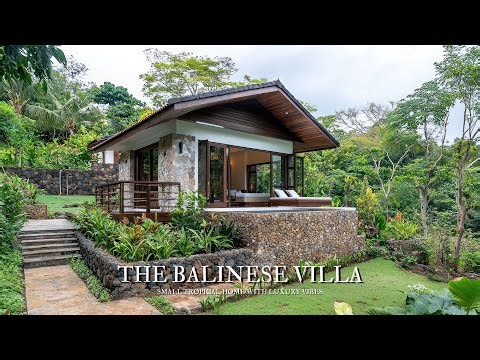 Modern Balinese Villa | Small Tropical Home with Luxury Vibes
