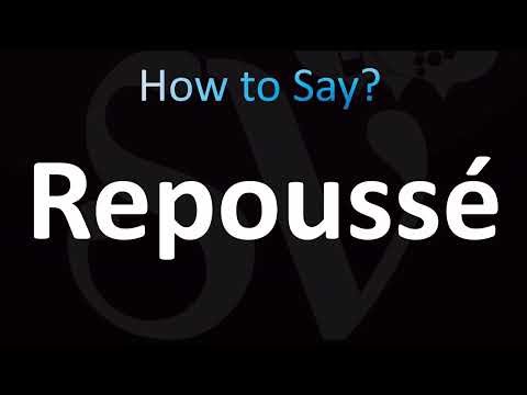 How to Pronounce Repoussé (CORRECTLY!)
