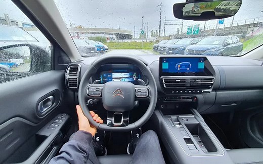 Citroen C5 Aircross 2022 Hybrid Test Drive POV