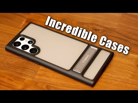 Samsung Galaxy S22 Ultra - TOP 3 Incredible Cases by TORRAS