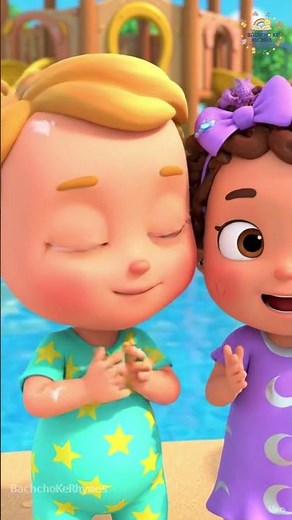 Pool Safety for Kids | Twino & Twina Swimming Fun | 3D Baby Cartoon Learning Video | AI Animated