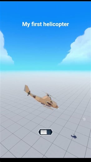 My first functioning helicopter in trailmakers