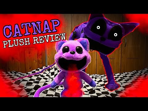 POPPY PLAYTIME CHAPTER 3 CATNAP PLUSH'S REVIEW!