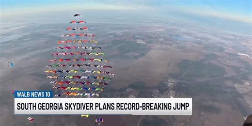 World-record-breaking skydiving event