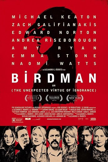 Birdman or (The Unexpected Virtue of Ignorance): Birdman: Trailer 1