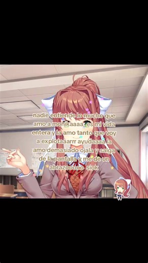 #ddlc #monika #flop #💜 #monikaddlc