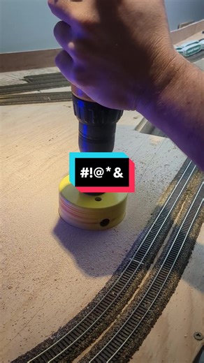 Model Railroad Turnout Access Hatch Installation Mishap