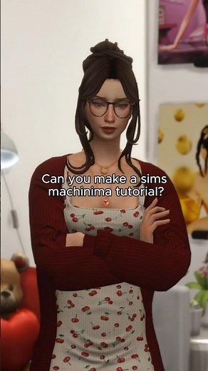 How to make sims 4 machinima #thesims4 #sims4