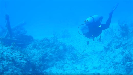Diver's footage shows eerie reality of hearing active submarine sound while underwater