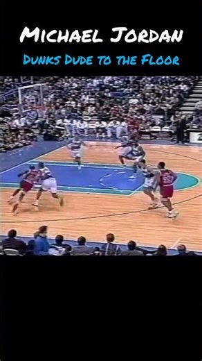 Michael Jordan ANNIHILATES Cavs Defender -SLAM JAM #goat #basketballlegend