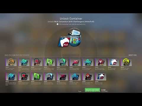 Opening MLG Columbus 2016 Challengers (Holo/Foil) Capsule (CS:GO)