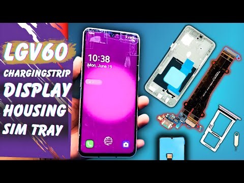 LG V60 Full Repair Restoration | Screen, Charging Strip, Sim Tray, Frame & Back Glass Replacement