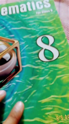 #My new rs aggarwal math book for class 8