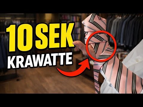Krawatte binden in 10 Sekunden - einfacher Trick