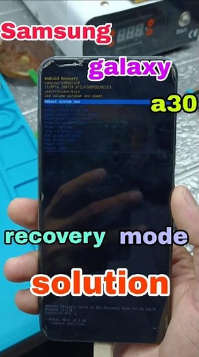 Samsung galaxy a30 recovery mode solution 💯