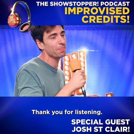 🎙️ IT'S PODCAST DAY 🎙️ Andrew Pugsley & Ali James are joined by Stopper 🎹 Duncan Walsh Atkins and~ ~special guest ✨ Joshua St. Clair! Apple: https://podcasts.apple.com/gb/podcast/the-showstopper-podcast/id1446795387 Spotify: https://open.spotify.com/show/4y1r9U7njzqpXLrnGzQHgJ?si=b8795ca4188345a1 Search Showstopper! The Podcast wherever you get yours. | Showstopper The Improvised Musical