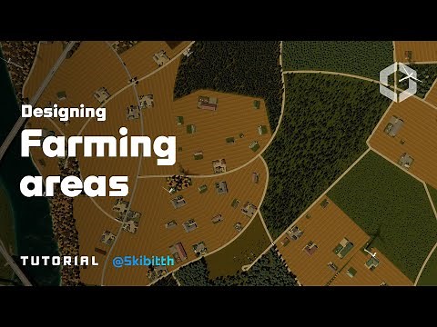 Designing Farming Areas | Inspirational Builds | Cities: Skylines II