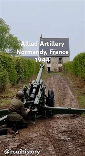 🪖 1944 AD | Allied Artillery in Normandy