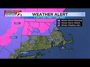 WPRI 12 Weather Now 12/1/25: Dry Rest of Today; Coastal Storm Tuesday