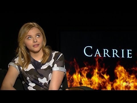 Chloe Grace Moretz- CARRIE (2013) Interview