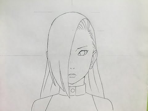 How to draw Ino Yamanaka (Naruto)